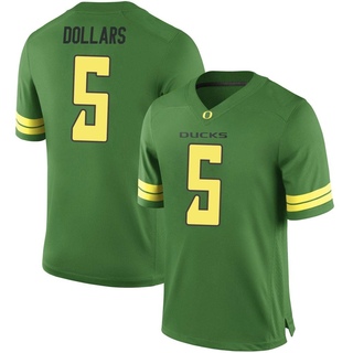 Sean Dollars Replica Green Men's Oregon Ducks Football Jersey